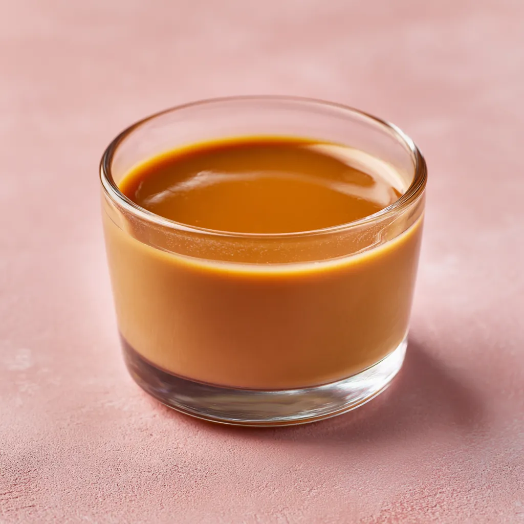 [4466] Crème caramel façon Mont-Blanc